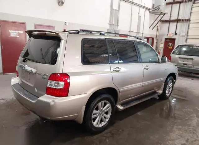 JTEEW21A370043793 2007 2007 Toyota Highlander- Hybrid V6 4