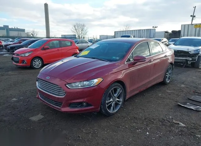 3FA6P0K9XFR117911 2015 2015 Ford Fusion- Titanium 2