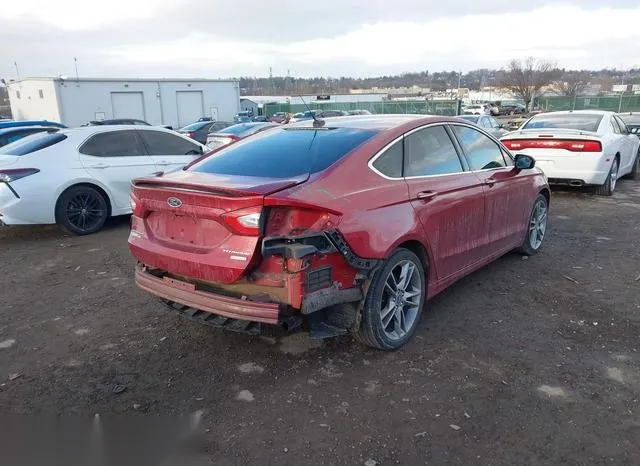 3FA6P0K9XFR117911 2015 2015 Ford Fusion- Titanium 4