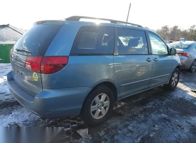 5TDZA23CX5S299491 2005 2005 Toyota Sienna- LE 4