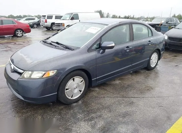 JHMFA36248S003080 2008 2008 Honda Civic- Hybrid 2