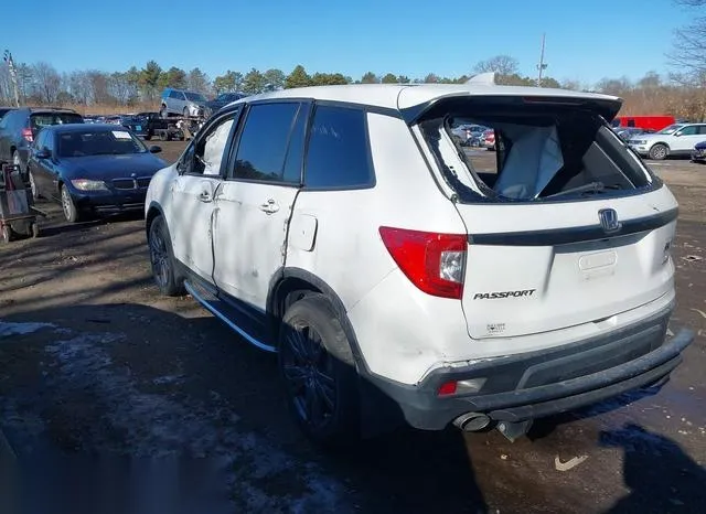 5FNYF8H52LB020692 2020 2020 Honda Passport- Awd Ex-L 3