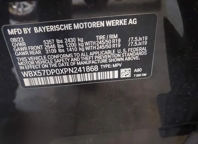 WBX57DP0XPN241868 2023 2023 BMW X3- Xdrive30I 9