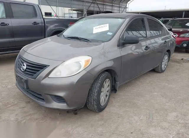 3N1CN7APXEL860455 2014 2014 Nissan Versa- 1-6 S- 2