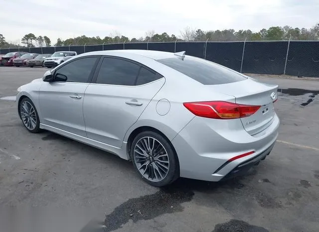 KMHD04LB8JU571778 2018 2018 Hyundai Elantra- Sport 3