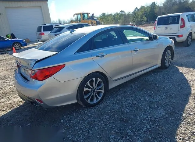 5NPEC4AB6EH840640 2014 2014 Hyundai Sonata- Se 2-0T 4