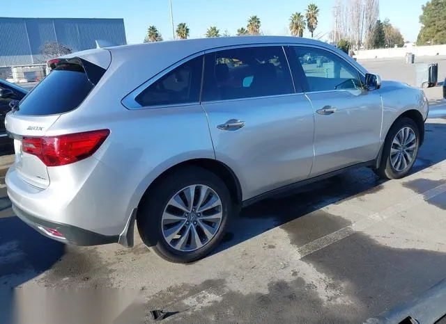 5FRYD4H44FB001537 2015 2015 Acura MDX- Technology Package 4