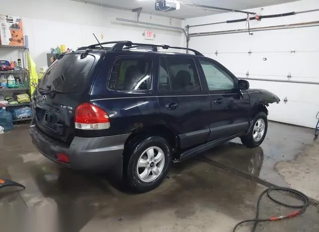 KM8SC13D15U005725 2005 2005 Hyundai Santa Fe- Gls 4