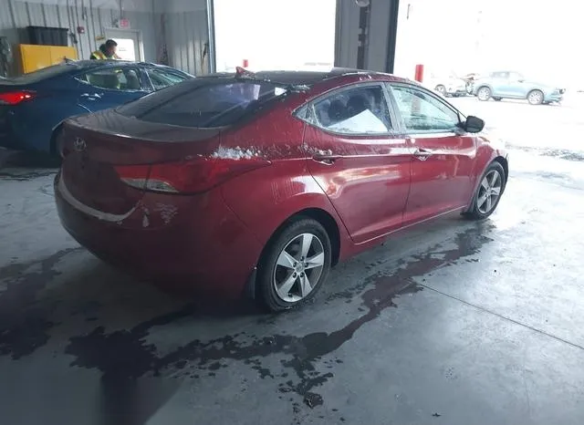 5NPDH4AE2DH288110 2013 2013 Hyundai Elantra- Gls 4