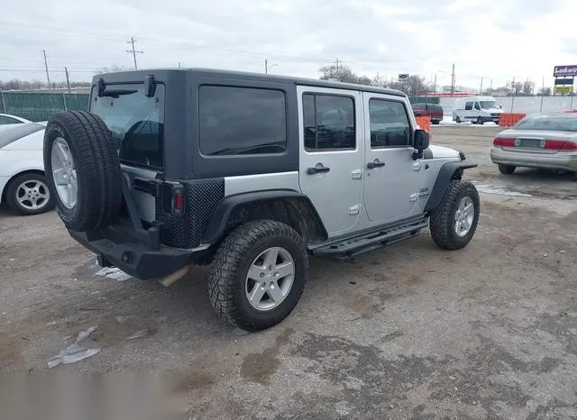 1C4BJWDGXCL268590 2012 2012 Jeep Wrangler- Unlimited Sport 4