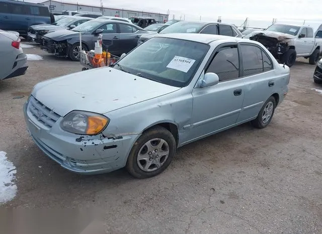 KMHCG45C65U576092 2005 2005 Hyundai Accent- Gls 2