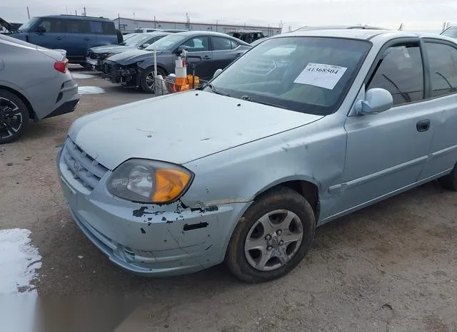 KMHCG45C65U576092 2005 2005 Hyundai Accent- Gls 6