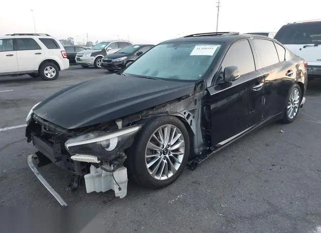 JN1EV7AP0JM357980 2018 2018 Infiniti Q50- 3-0T Luxe 2