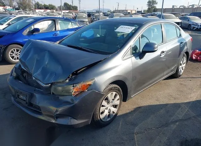 19XFB2F54CE380619 2012 2012 Honda Civic- Sedan LX 2