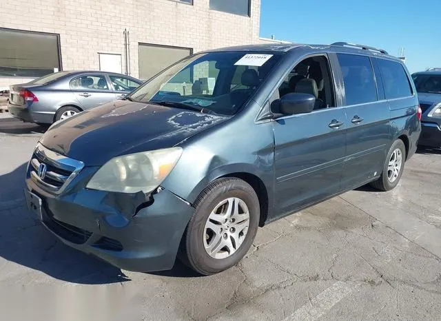 5FNRL38736B055537 2006 2006 Honda Odyssey- Ex-L 2