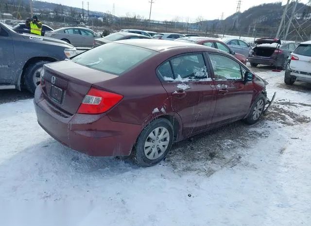 2HGFB2F59CH583799 2012 2012 Honda Civic- Sedan LX 4