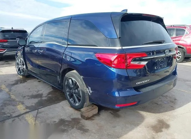 5FNRL6H92NB056762 2022 2022 Honda Odyssey- Elite 3