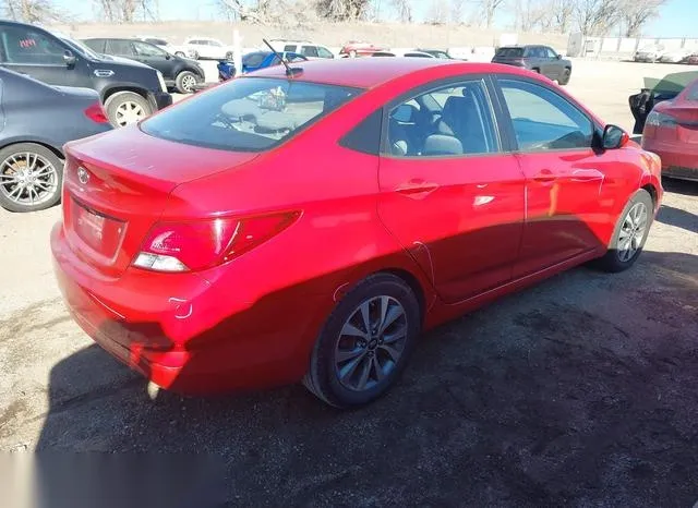 KMHCU4AE4FU825376 2015 2015 Hyundai Accent- Gls 4