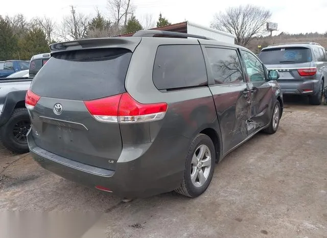 5TDKK3DC9CS246099 2012 2012 Toyota Sienna- Le V6 8 Passenger 4