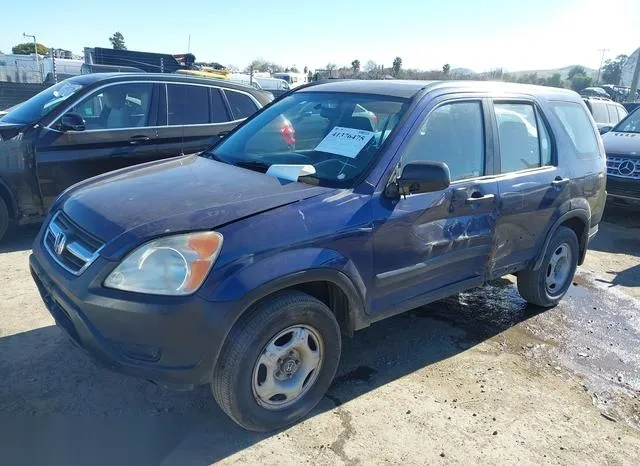 JHLRD68402C015320 2002 2002 Honda CR-V- LX 2