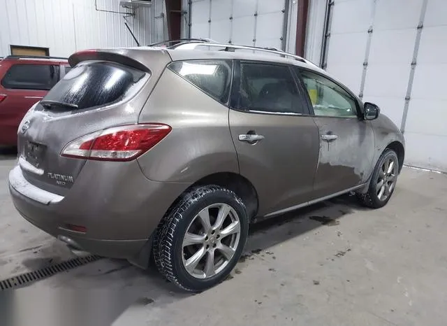 JN8AZ1MW7EW518968 2014 2014 Nissan Murano- LE 4