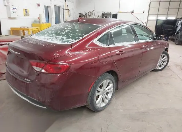 1C3CCCAB4FN609078 2015 2015 Chrysler 200- Limited 4