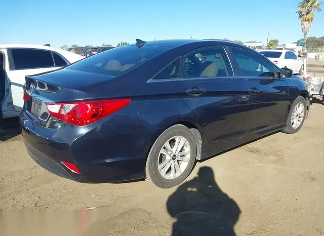 5NPEB4AC6EH866649 2014 2014 Hyundai Sonata- Gls 4