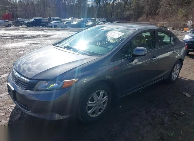 19XFB2F54CE375341 2012 2012 Honda Civic- Sedan LX 2