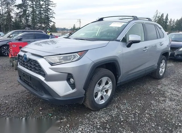 JTMRWRFV6KD015921 2019 2019 Toyota RAV4- Hybrid Xle 2