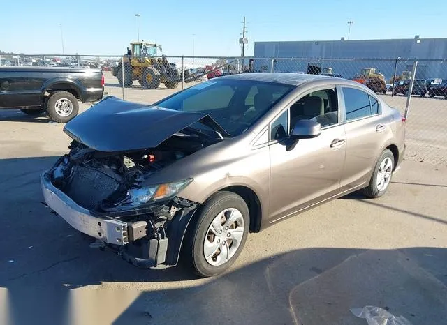 2HGFB2F57DH595032 2013 2013 Honda Civic- LX 2