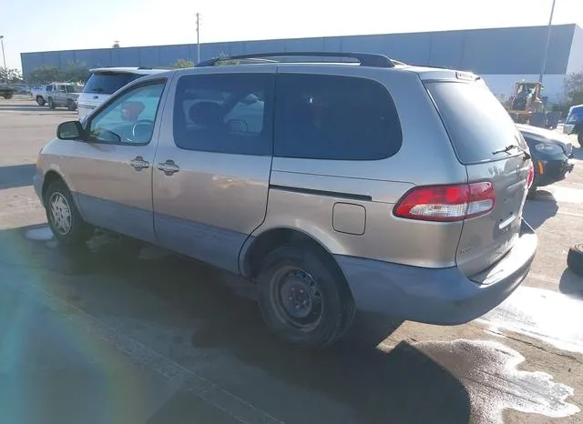 4T3ZF13C81U395852 2001 2001 Toyota Sienna- LE 3