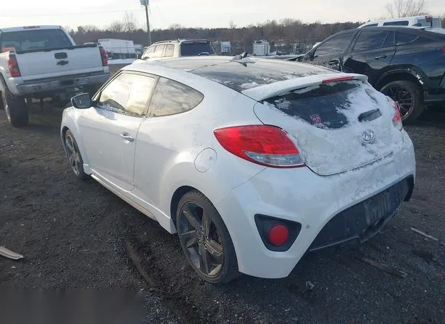 KMHTC6AE2EU211424 2014 2014 Hyundai Veloster- Turbo W/Black 3