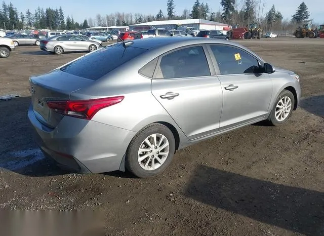 3KPC24A69ME134942 2021 2021 Hyundai Accent- Sel 4