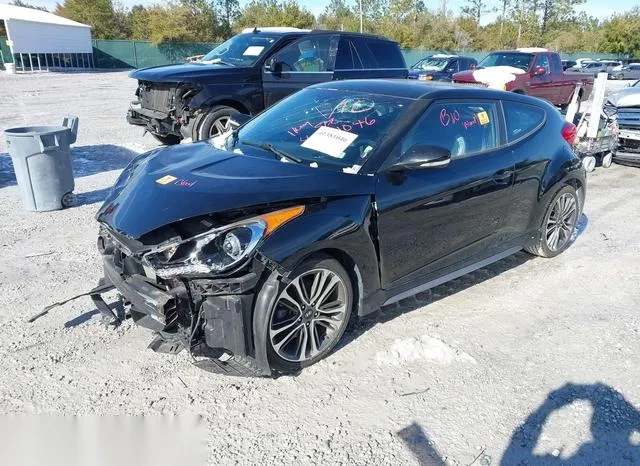 KMHTC6AE0GU255585 2016 2016 Hyundai Veloster- Turbo 2