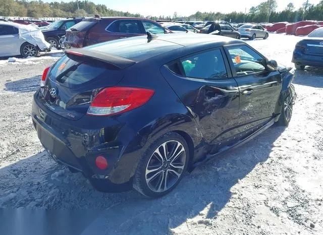 KMHTC6AE0GU255585 2016 2016 Hyundai Veloster- Turbo 4