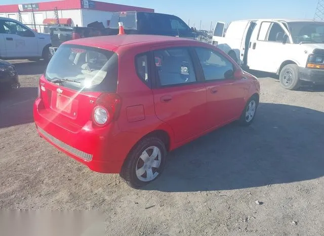 KL1TD66E19B617746 2009 2009 Chevrolet Aveo- LT 4