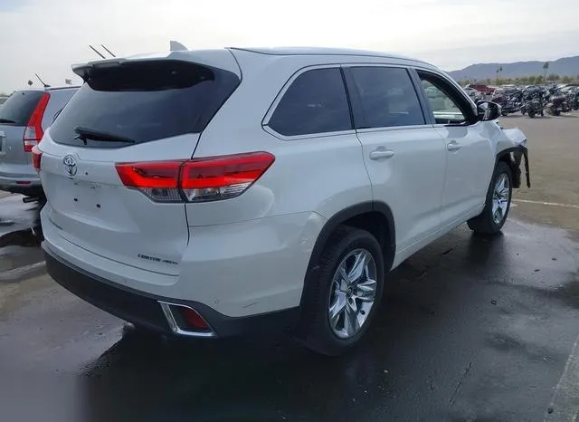 5TDDZRFH1JS851456 2018 2018 Toyota Highlander- Limited 4