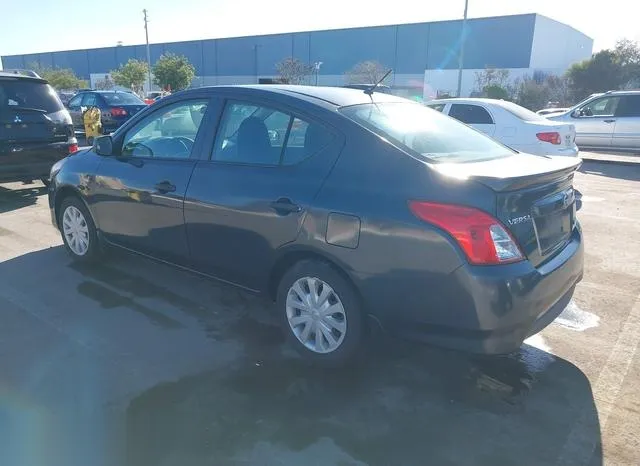 3N1CN7APXFL886183 2015 2015 Nissan Versa- 1-6 S- 3