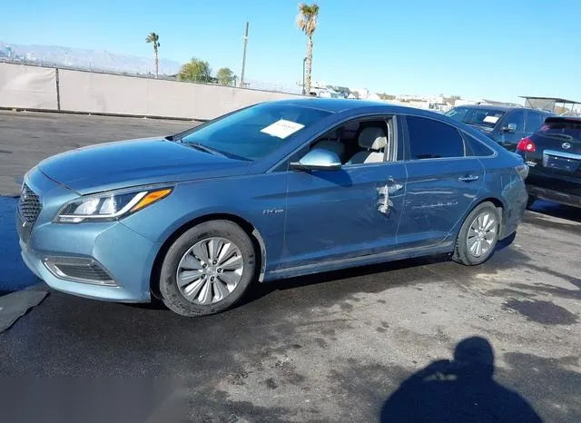 KMHE24L11GA034573 2016 2016 Hyundai Sonata- Hybrid SE 6