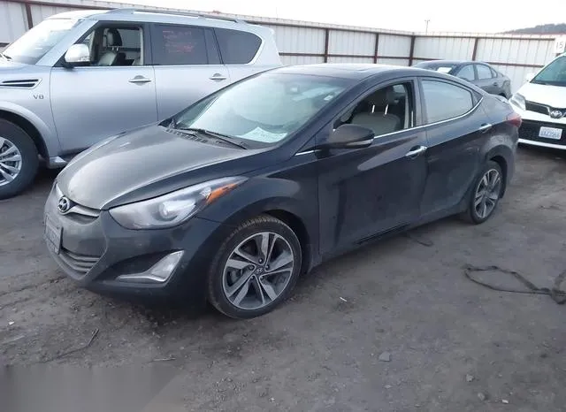 KMHDH4AE8FU237358 2015 2015 Hyundai Elantra- Limited 2