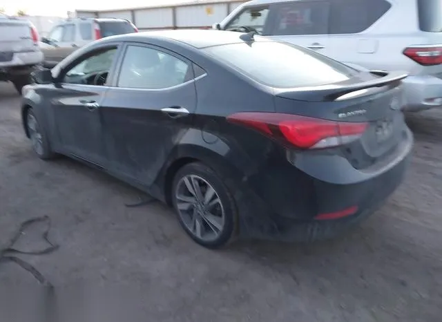 KMHDH4AE8FU237358 2015 2015 Hyundai Elantra- Limited 3