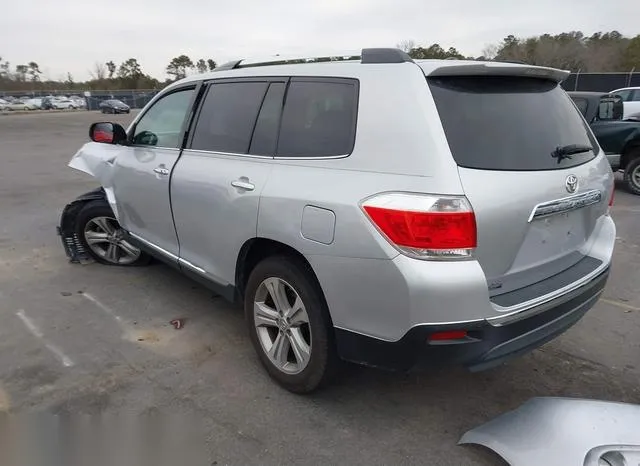 5TDYK3EH0CS051660 2012 2012 Toyota Highlander- Limited V6 3