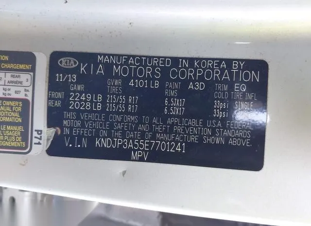 KNDJP3A55E7701241 2014 2014 KIA Soul- - 9