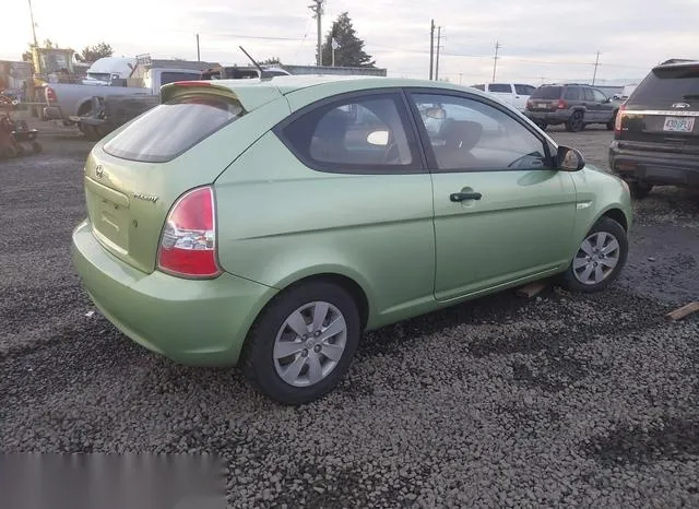 KMHCM36C78U060720 2008 2008 Hyundai Accent- GS 4