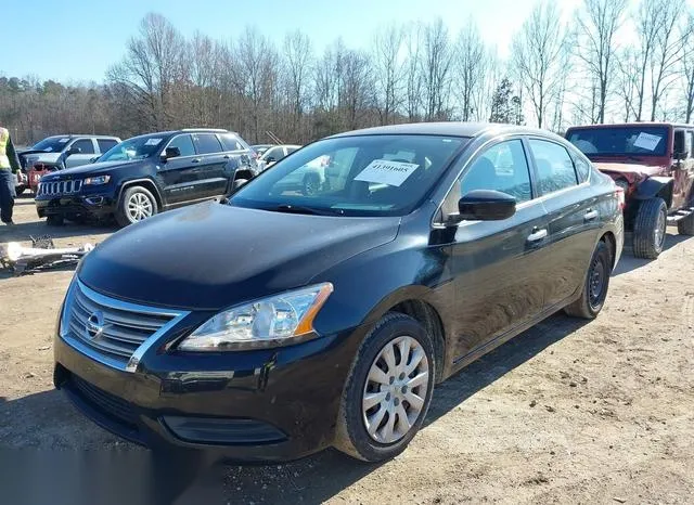 3N1AB7AP6EY206023 2014 2014 Nissan Sentra- S 2