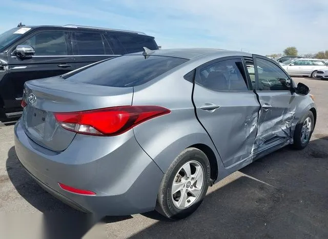 KMHDH4AEXFU279773 2015 2015 Hyundai Elantra- SE 4