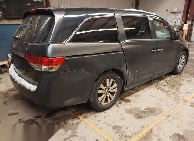 5FNRL5H65FB125378 2015 2015 Honda Odyssey- Ex-L 4