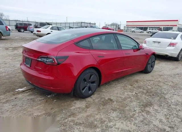 5YJ3E1EB9NF321932 2022 2022 Tesla Model 3- Long Range Dual 4