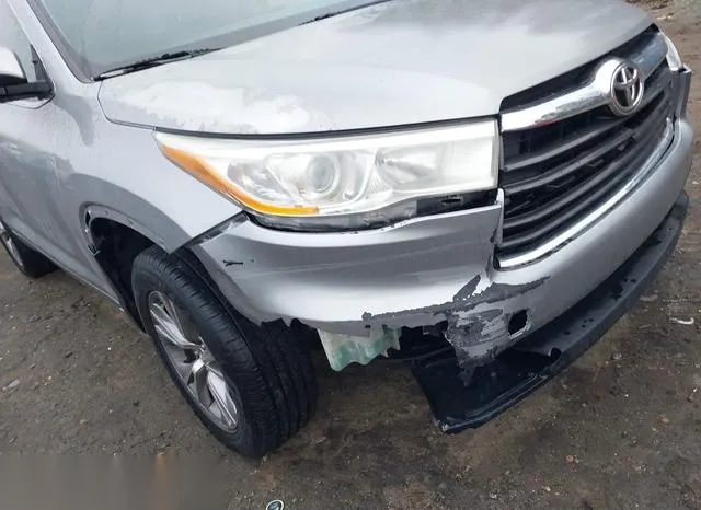 5TDKKRFH0FS117667 2015 2015 Toyota Highlander- Xle V6 6