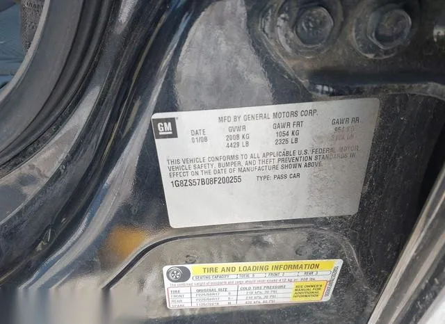 1G8ZS57B08F200255 2008 2008 Saturn Aura- XE 9